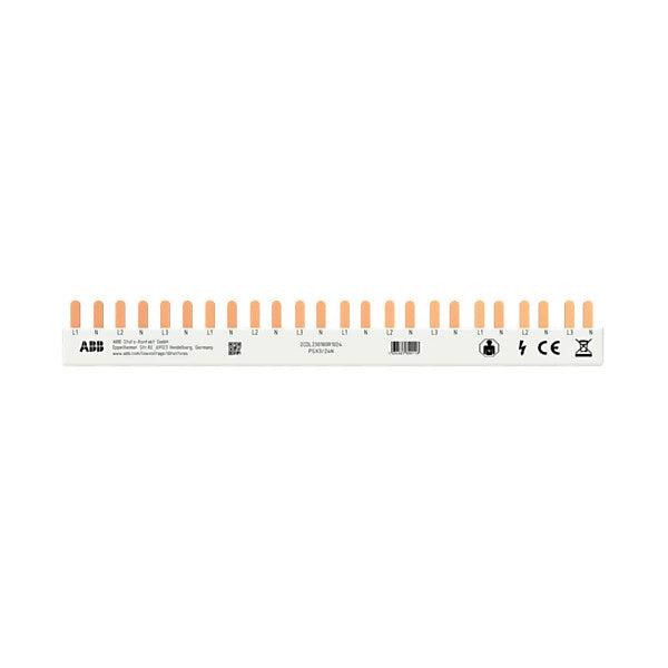 ABB Phasenschiene 3P+N, 24Pins, 10qmm PSX3/24N